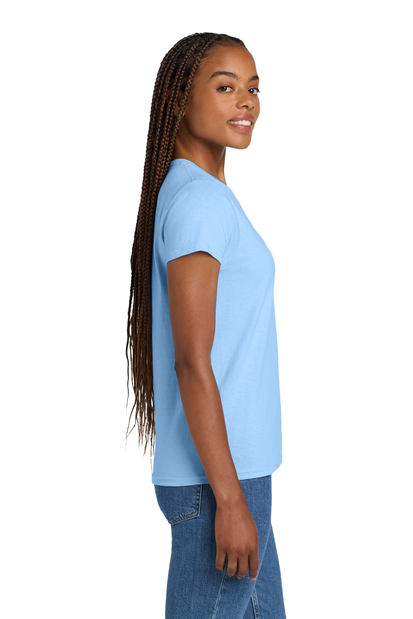 2000L Gildan® Women's Ultra Cotton® 100% US Cotton T-Shirt