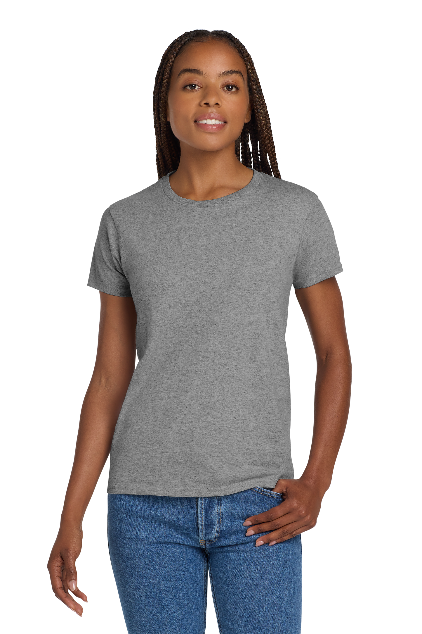 2000L Gildan® Women's Ultra Cotton® 100% US Cotton T-Shirt