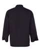 Chef Designs - Ten Pearl Button Black Chef Coat - 0425
