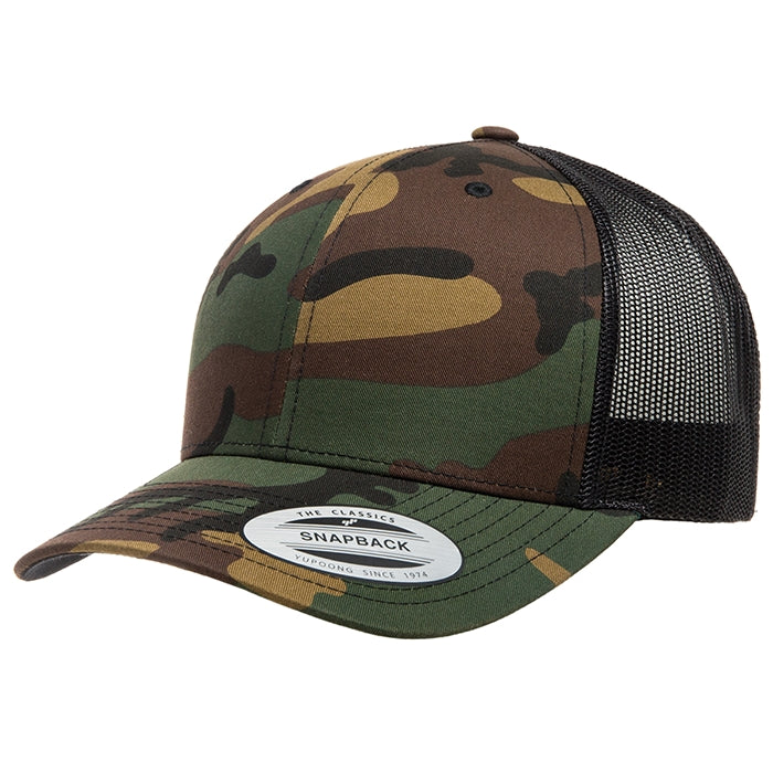 Yupoong 6606C Camo Trucker Hat