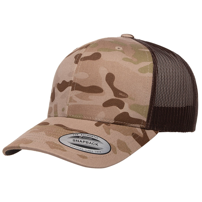 Yupoong 6606C Camo Trucker Hat