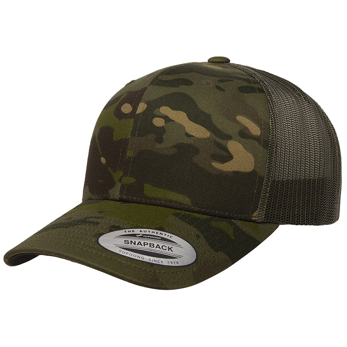Yupoong 6606C Camo Trucker Hat