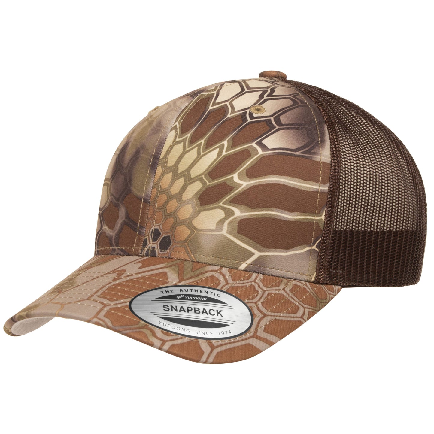 Yupoong 6606C Camo Trucker Hat