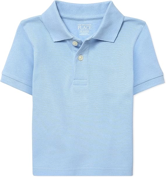 Toddler Boys Uniform Pique Polo