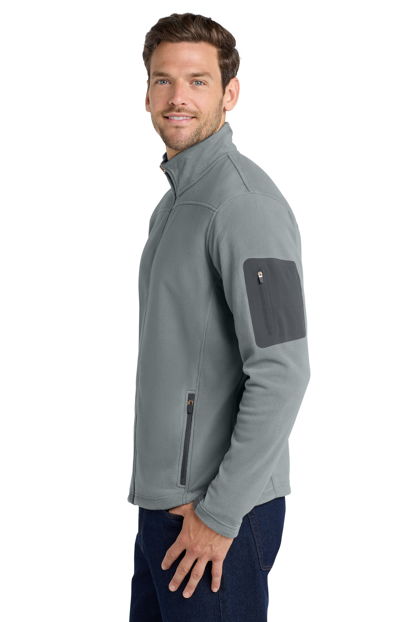 F233 Port Authority® Summit Fleece Full-Zip Jacket