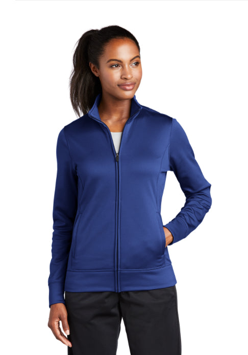 LST241 Sport-Tek® Women's Sport-Wick® Fleece Full-Zip Jacket