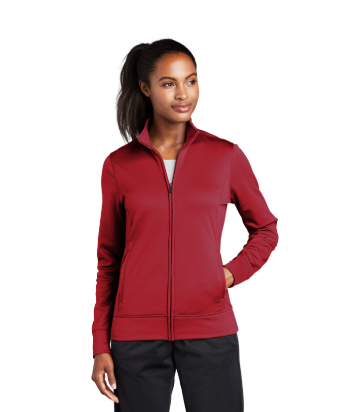 LST241 Sport-Tek® Women's Sport-Wick® Fleece Full-Zip Jacket