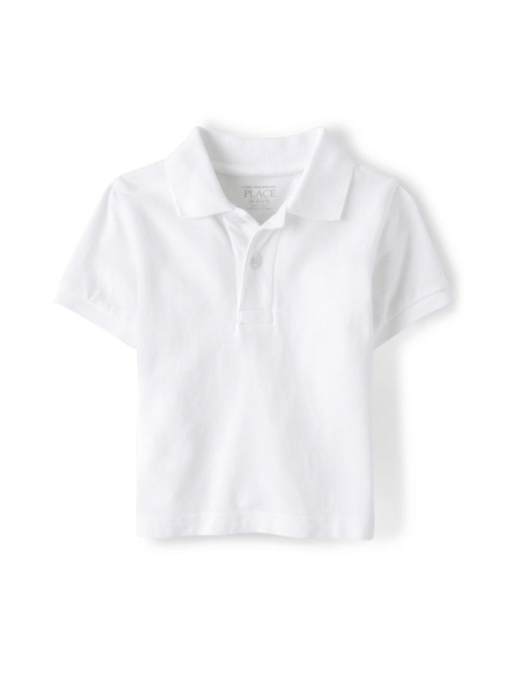 Toddler Boys Uniform Pique Polo
