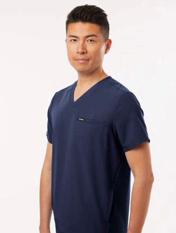 Jaanuu - Platt 3-Pocket Scrub V-Neck Top - M10002