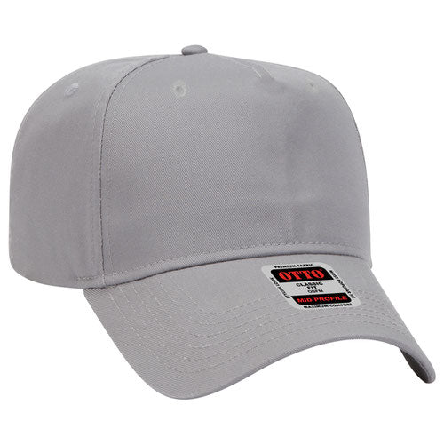 OTTO CAP 5 Panel Mid Profile Baseball Cap 31-069