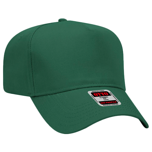OTTO CAP 5 Panel Mid Profile Baseball Cap 31-069