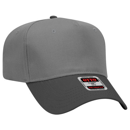 OTTO CAP 5 Panel Mid Profile Baseball Cap 31-069