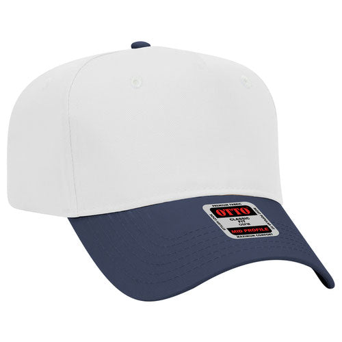 OTTO CAP 5 Panel Mid Profile Baseball Cap 31-069