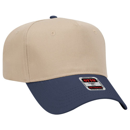 OTTO CAP 5 Panel Mid Profile Baseball Cap 31-069