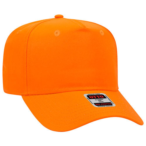OTTO CAP 5 Panel Mid Profile Baseball Cap 31-069