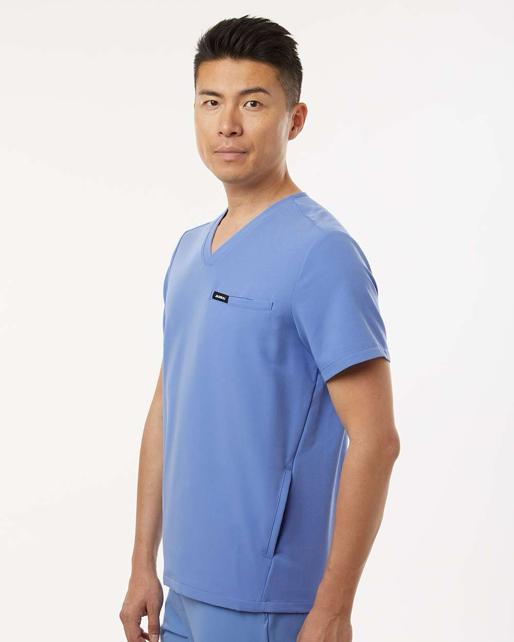Jaanuu - Platt 3-Pocket Scrub V-Neck Top - M10002