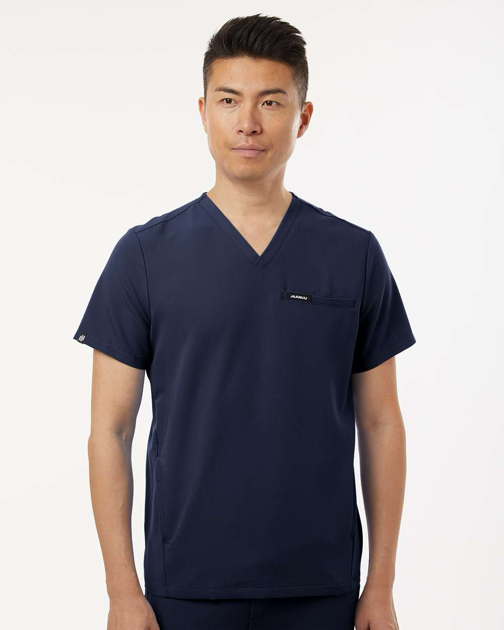 Jaanuu - Platt 3-Pocket Scrub V-Neck Top - M10002
