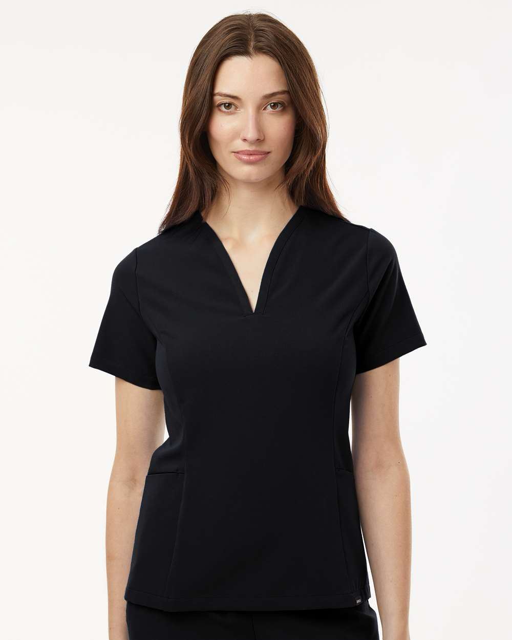 Jaanuu - Women's Calix Fit & Flare Scrub V-Neck Top - W10003