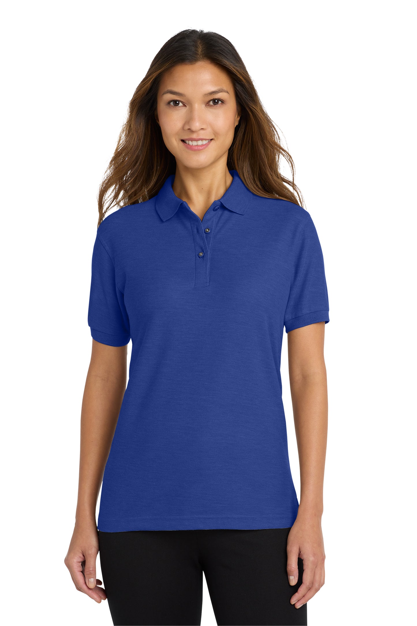 Trinity Spiral - L500 Port Authority® Women's Silk Touch™ Polo