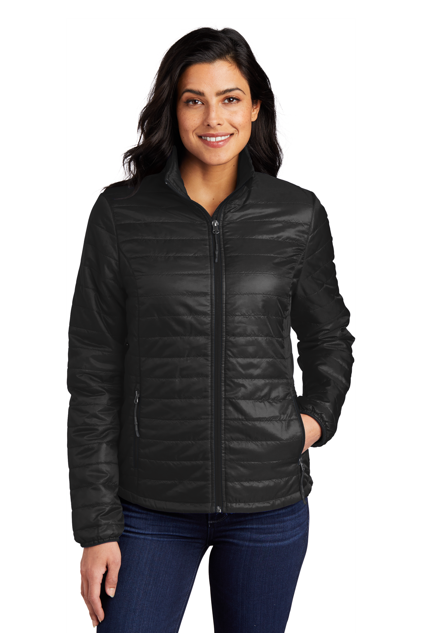 L850 Port Authority® Women’s Packable Puffy Jacket