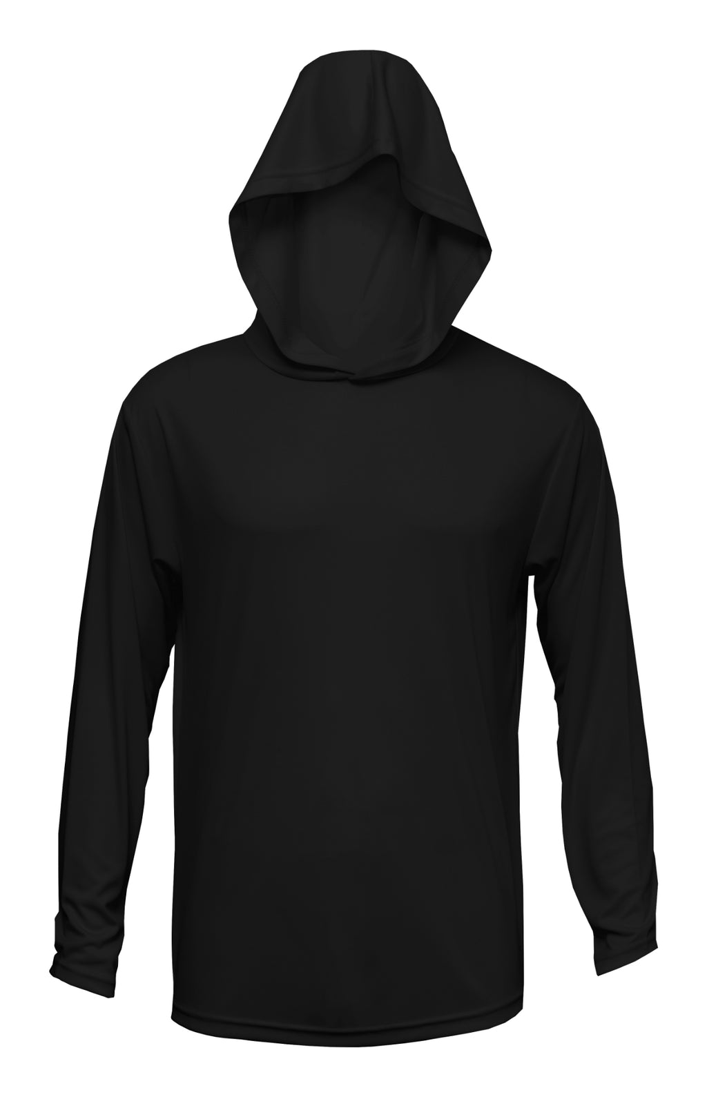 XT106 Adult Xtreme-Tek Long Sleeve Hooded Shirt