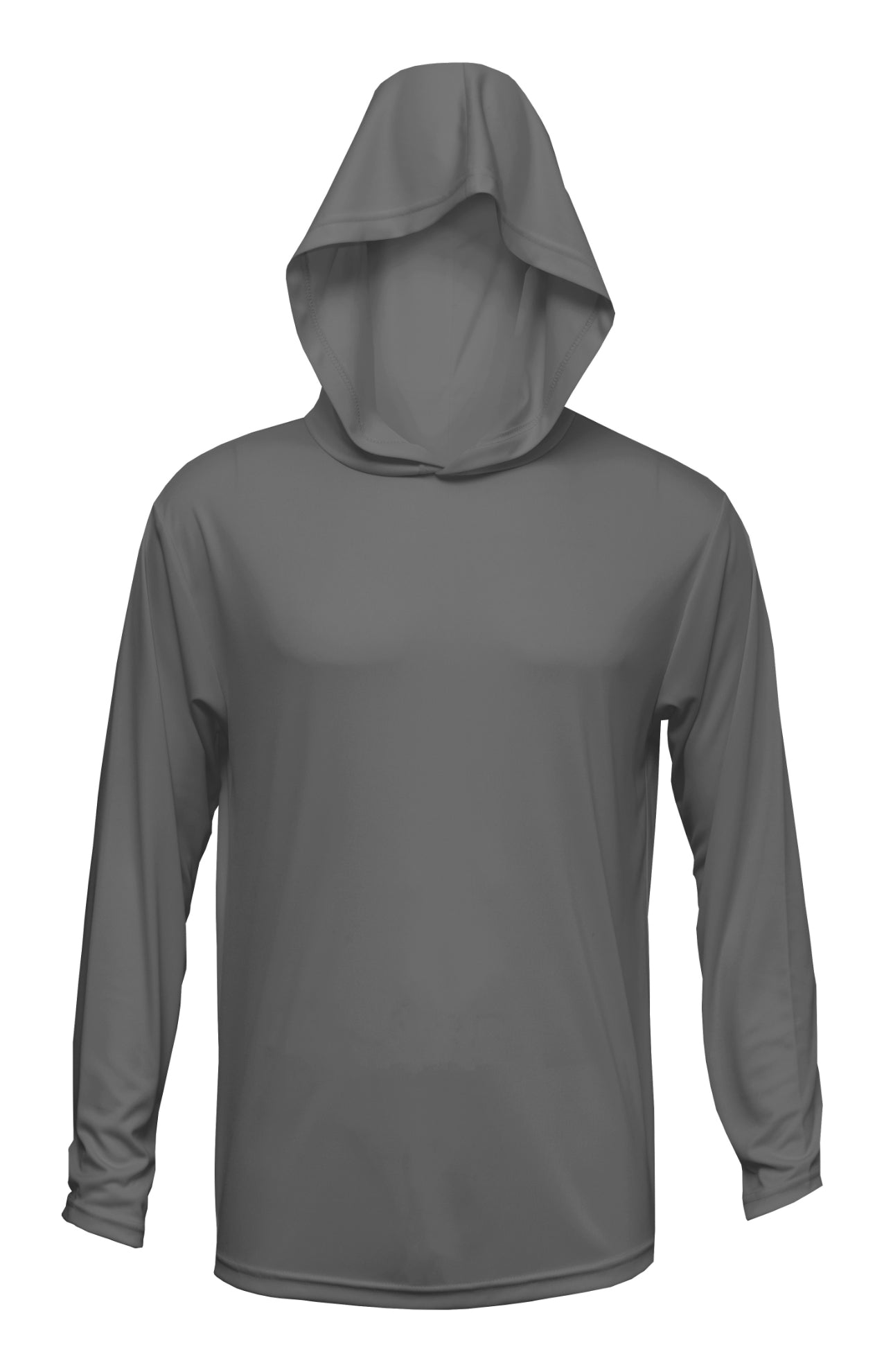 XT106 Adult Xtreme-Tek Long Sleeve Hooded Shirt