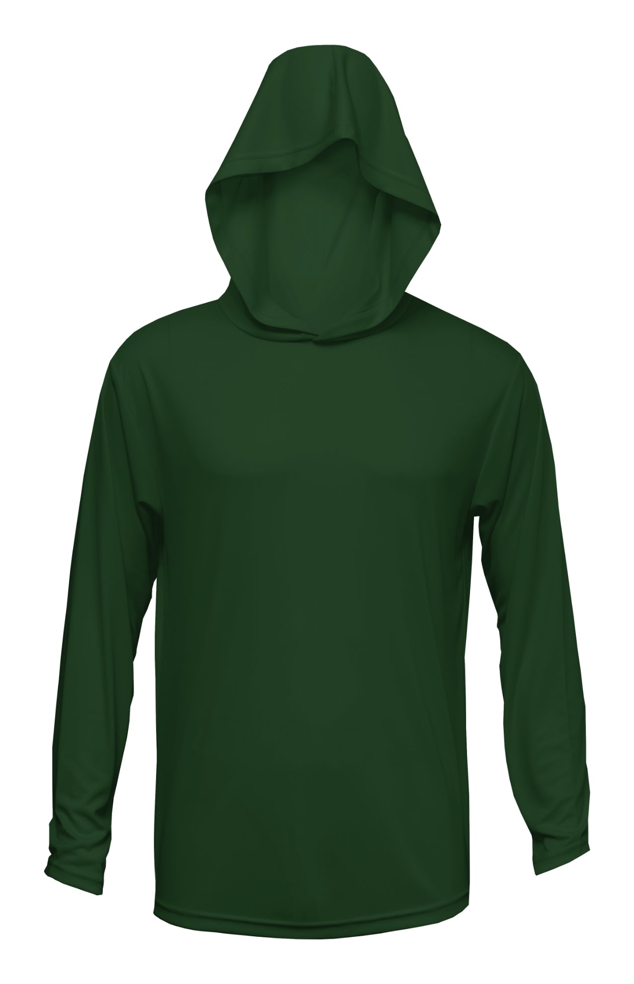 XT106 Adult Xtreme-Tek Long Sleeve Hooded Shirt