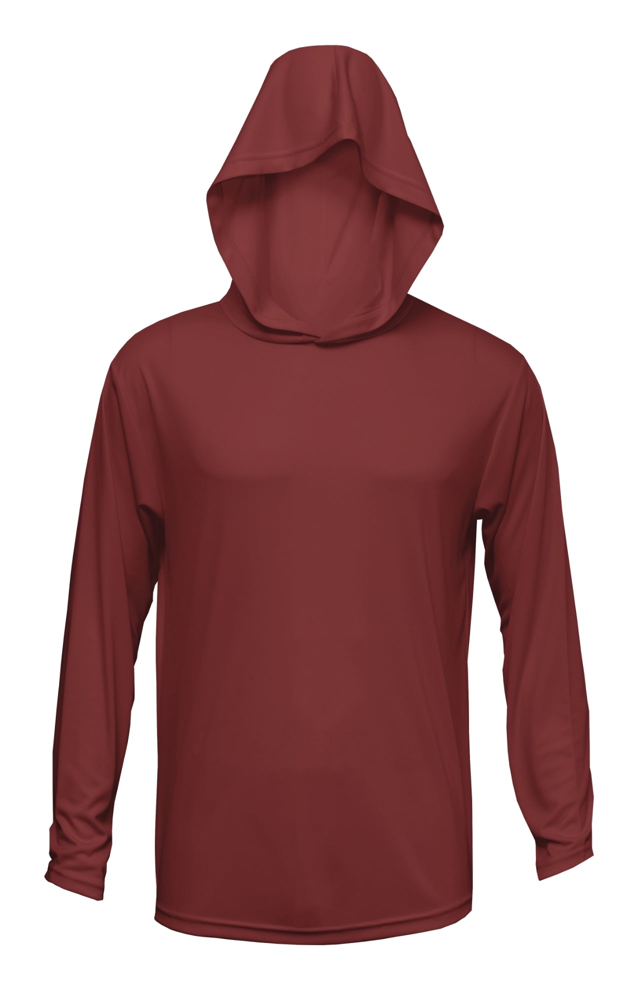 XT106 Adult Xtreme-Tek Long Sleeve Hooded Shirt