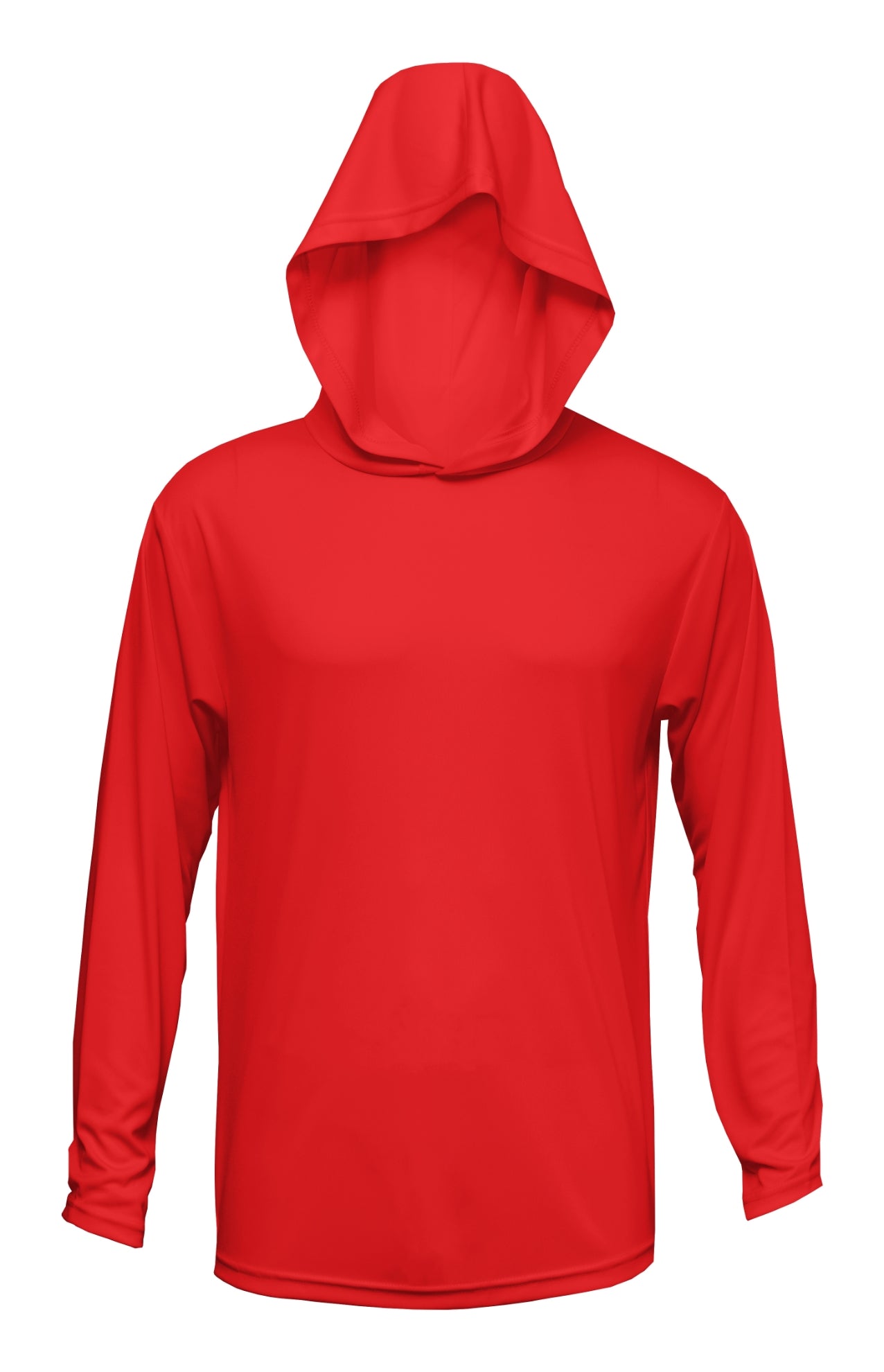 XT106 Adult Xtreme-Tek Long Sleeve Hooded Shirt