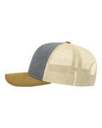 Richardson 112 Heather Grey/ Birch/ Amber Gold side
