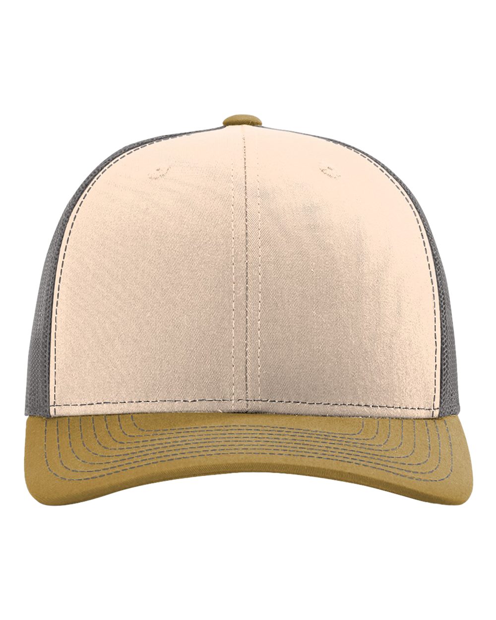 Richardson 112 Mink Beige/ Charcoal/ Amber Gold front