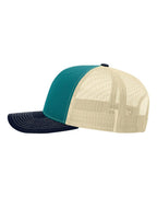 Richardson 112 Blue Teal/ Birch/ Navy side