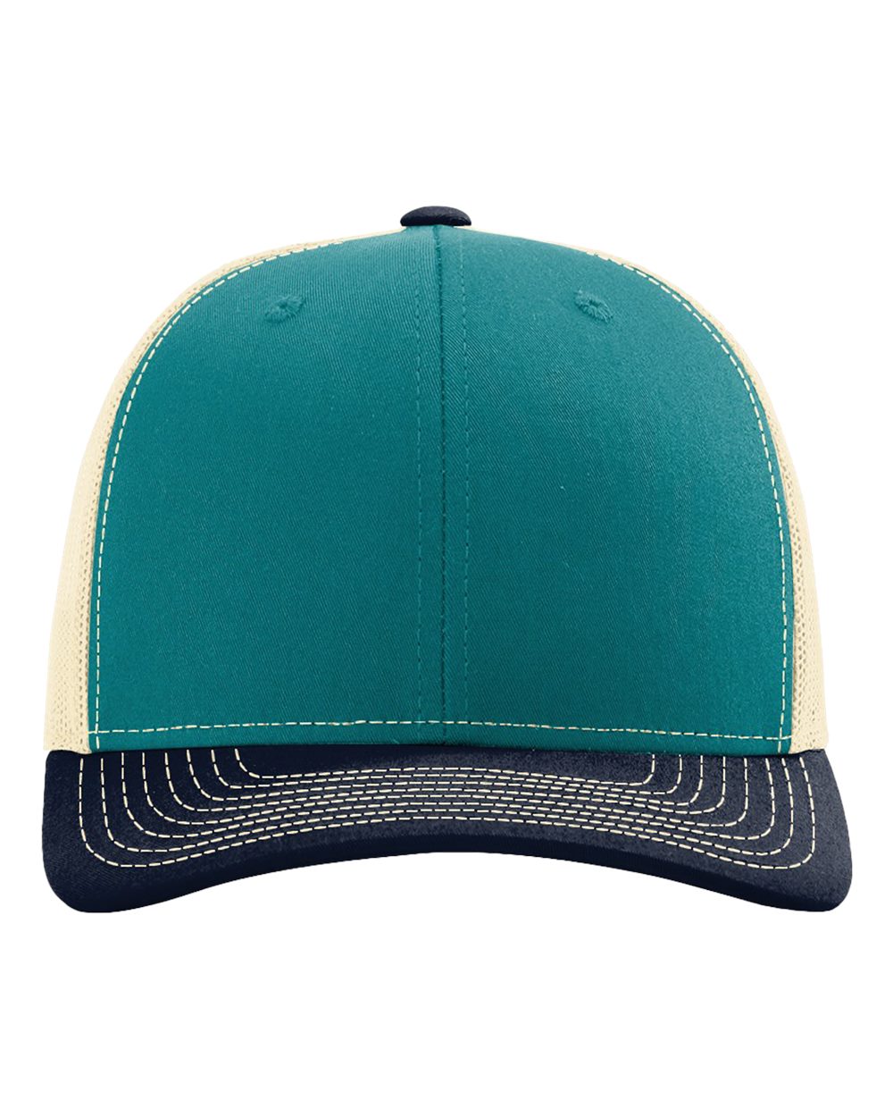 Richardson 112 Blue Teal/ Birch/ Navy front