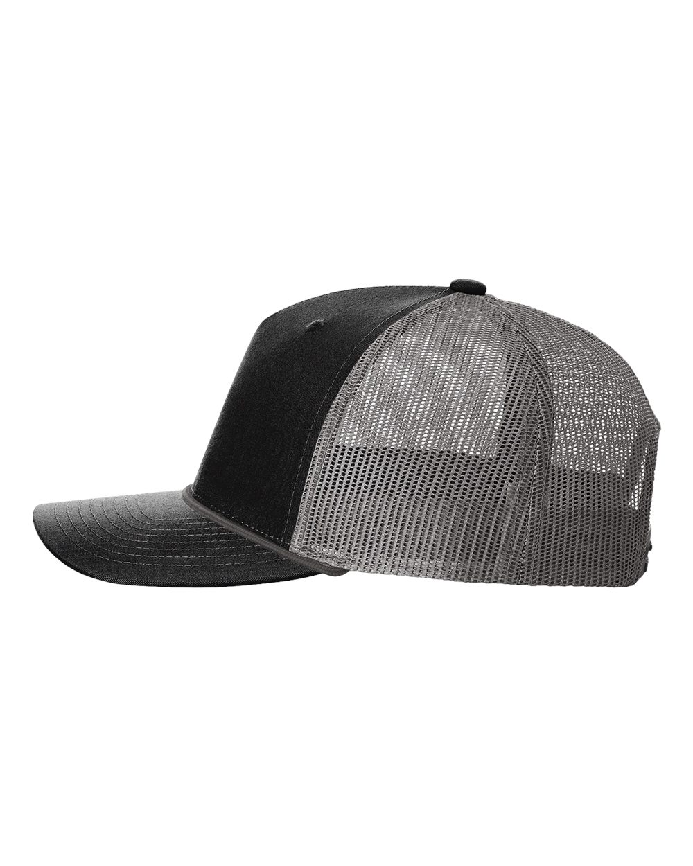Richardson 112FPR Black/ Charcoal side