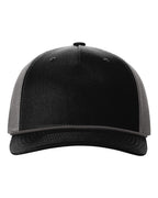 Richardson 112FPR Black/ Charcoal front
