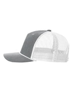Richardson 112FPR Heather Grey/ White side