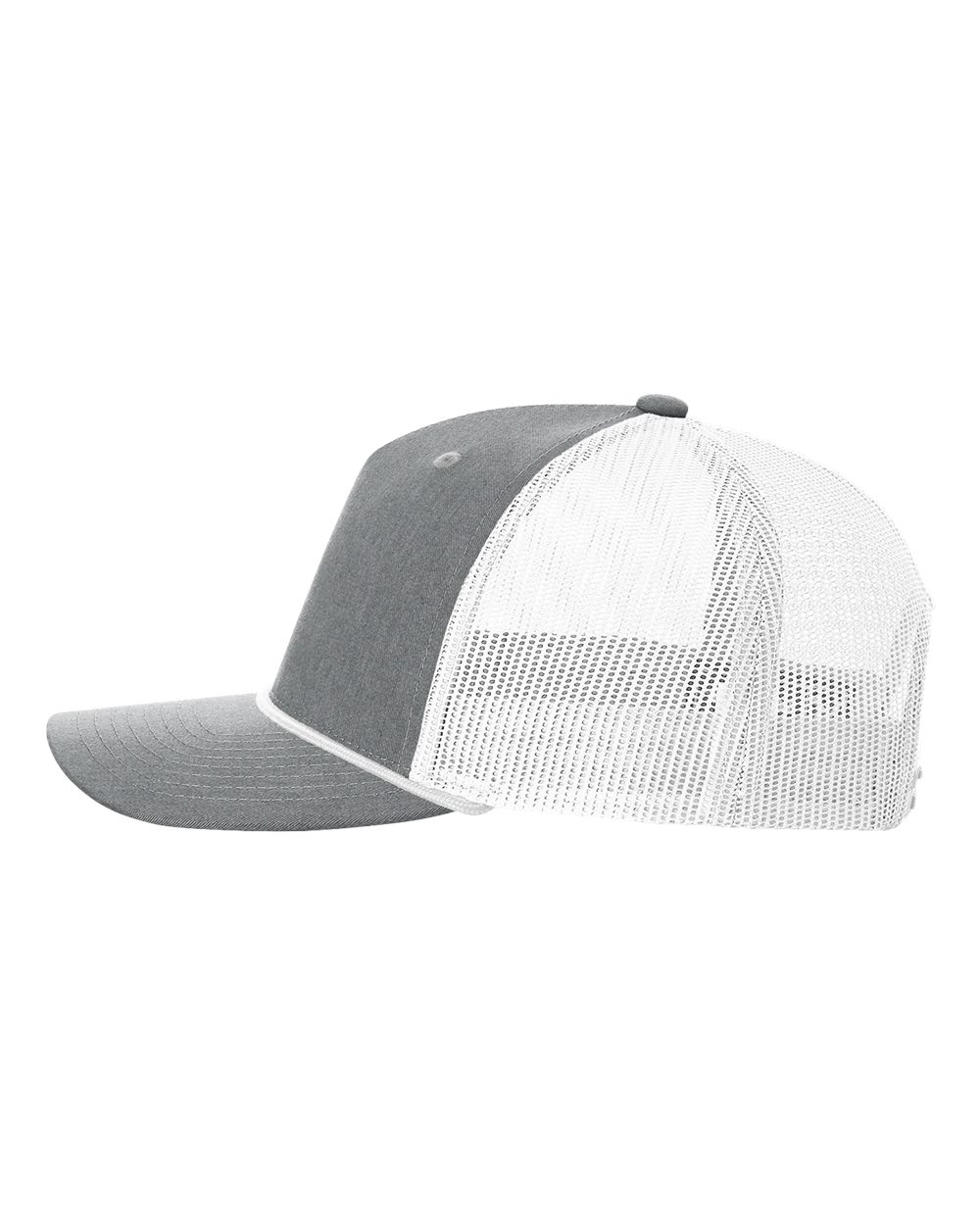 Richardson 112FPR Heather Grey/ White side