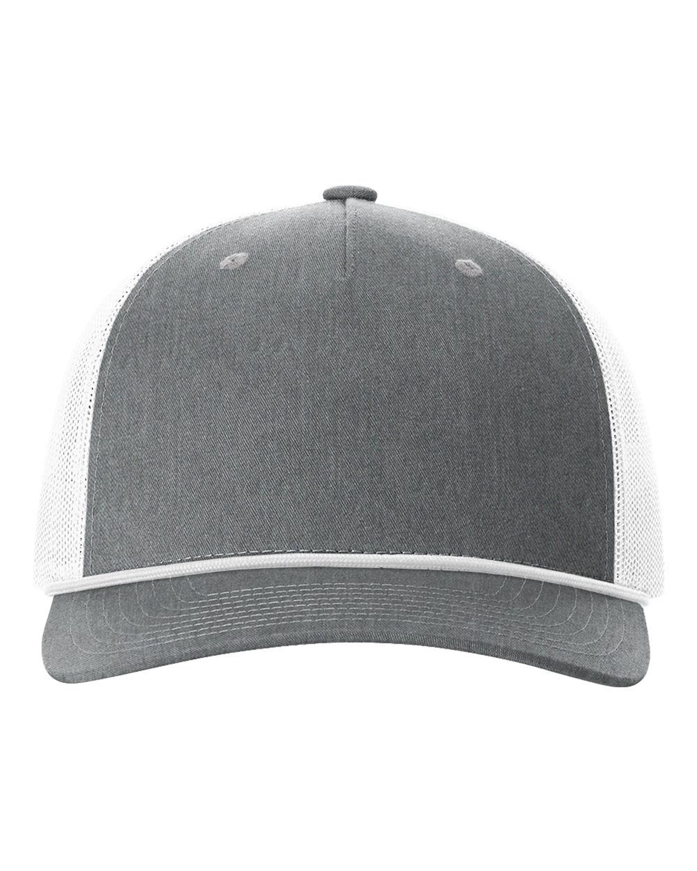 Richardson 112FPR Heather Grey/ White front