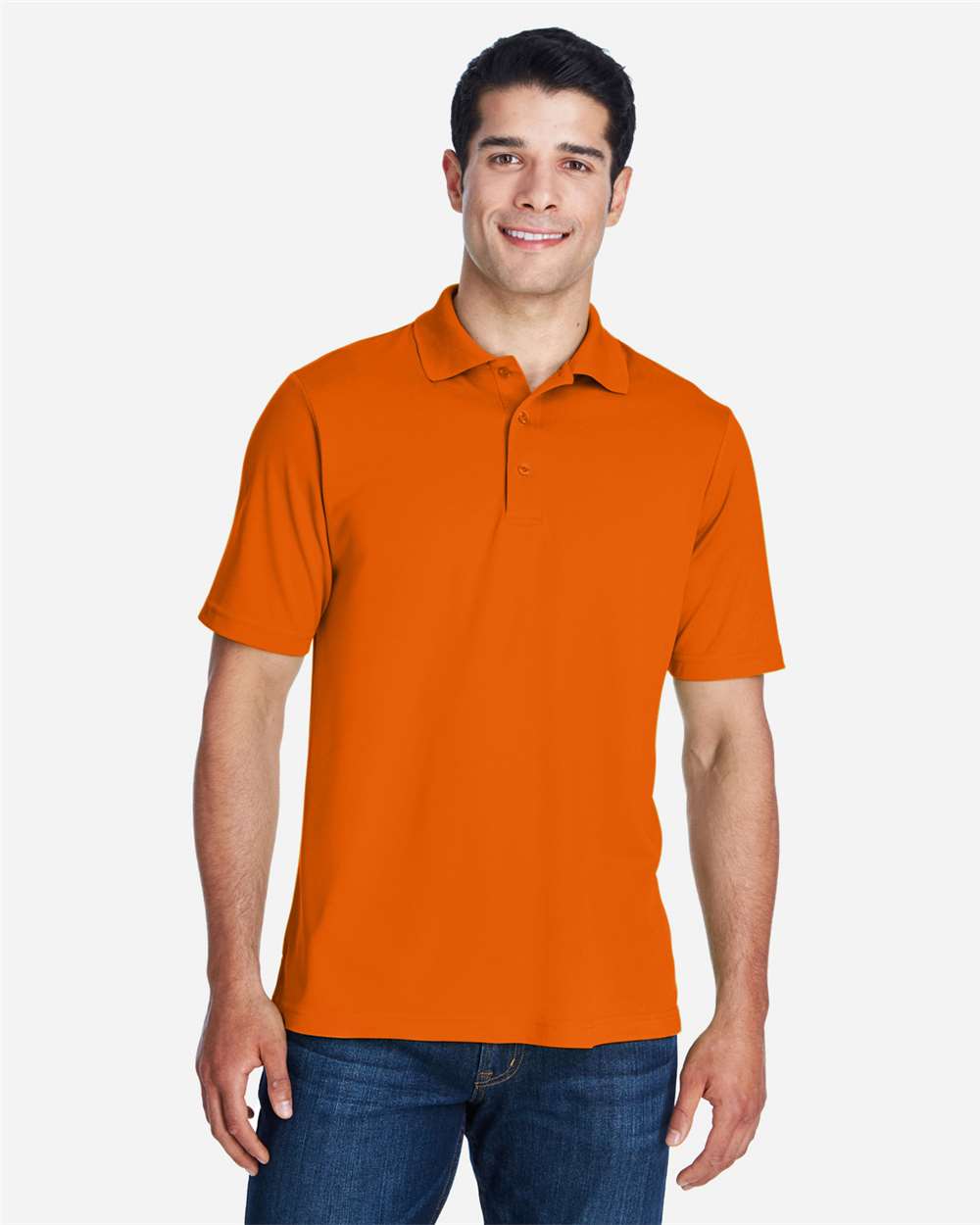 CORE365 88181 Campus Orange on model, front