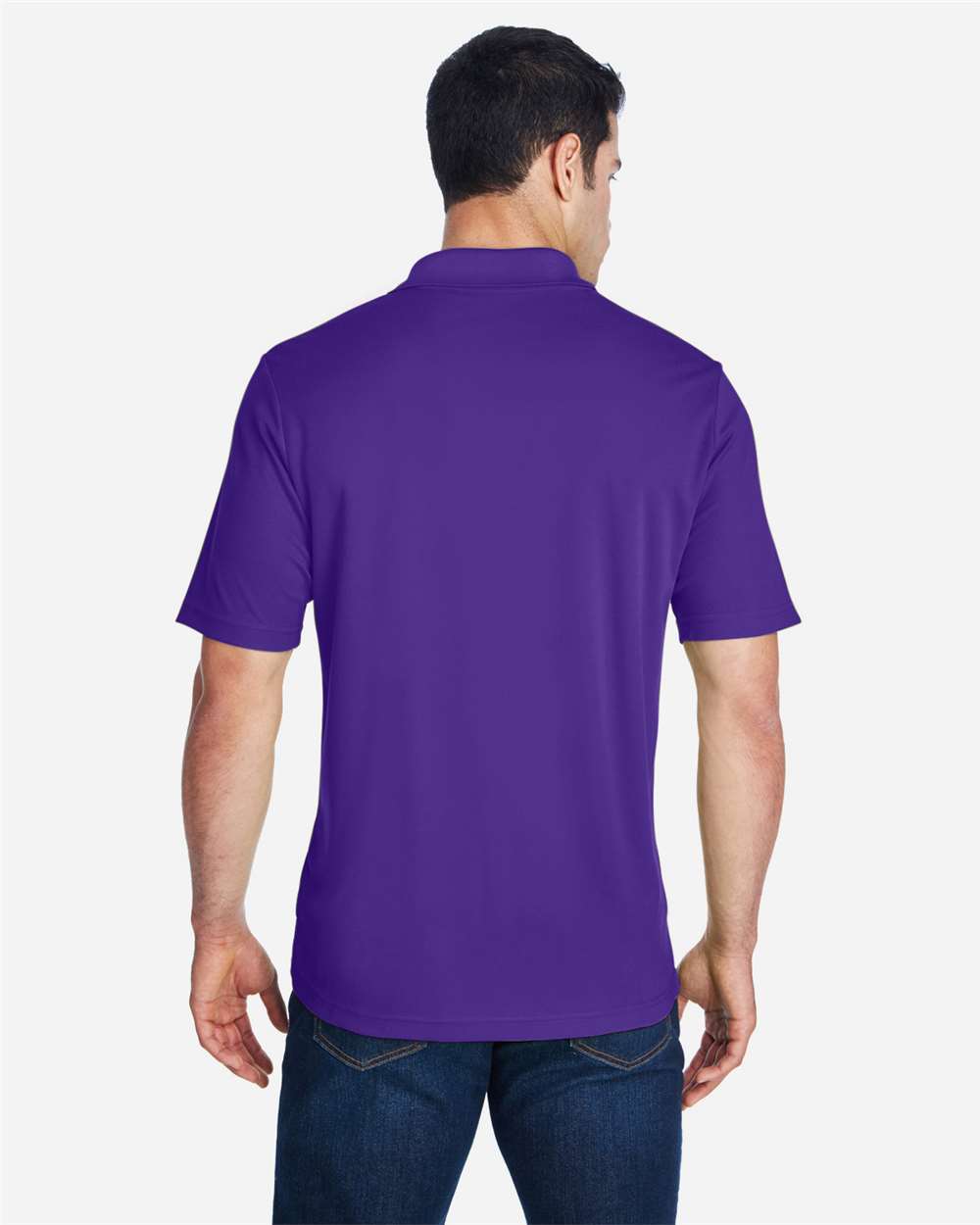 CORE365 88181 Campus Purple on model, back