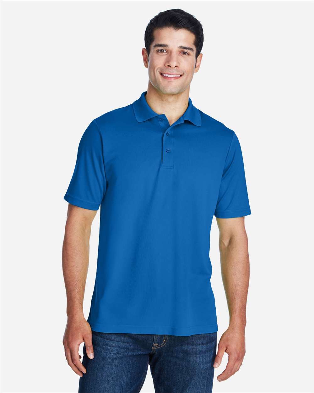 CORE365 88181 True Royal on model, front