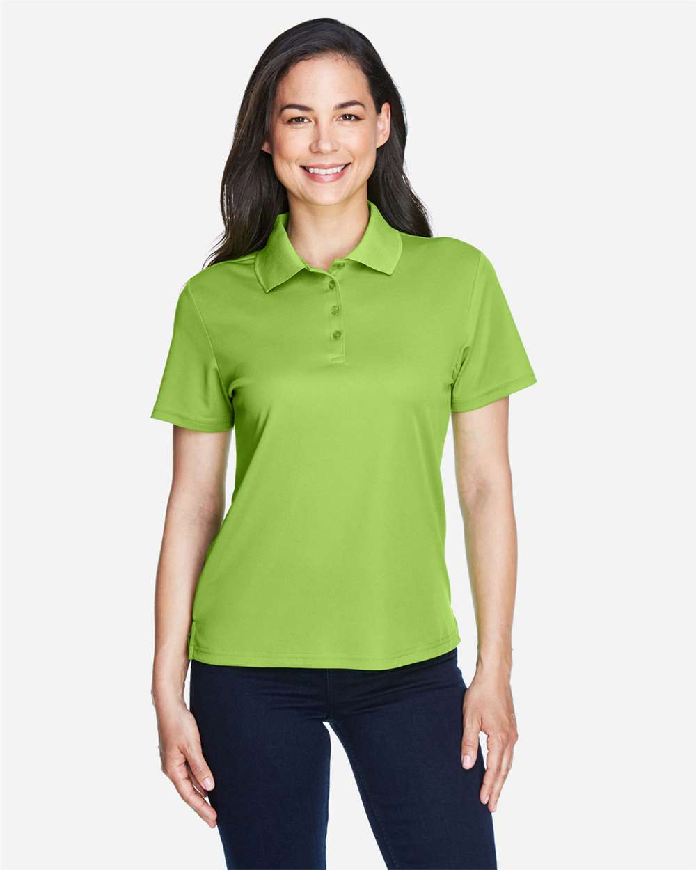 CORE365 78181 Acid Green on model, front