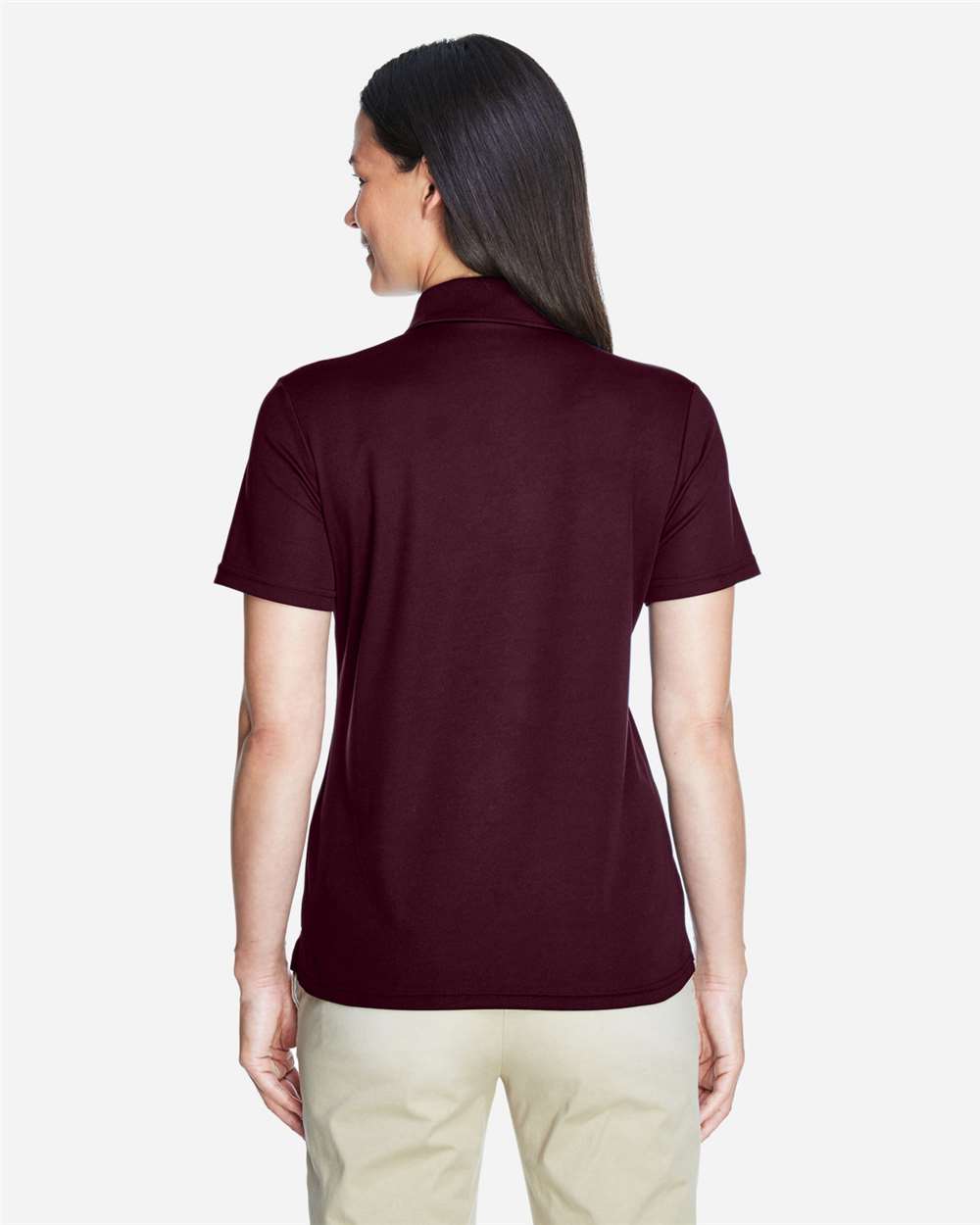 CORE365 78181 Burgundy on model, back