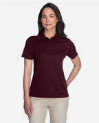 CORE365 78181 Burgundy on model, front