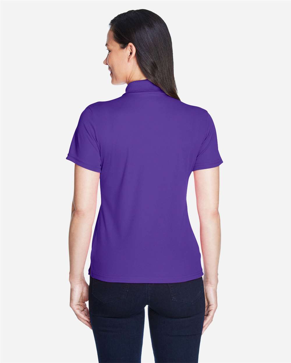 CORE365 78181 Campus Purple on model, back