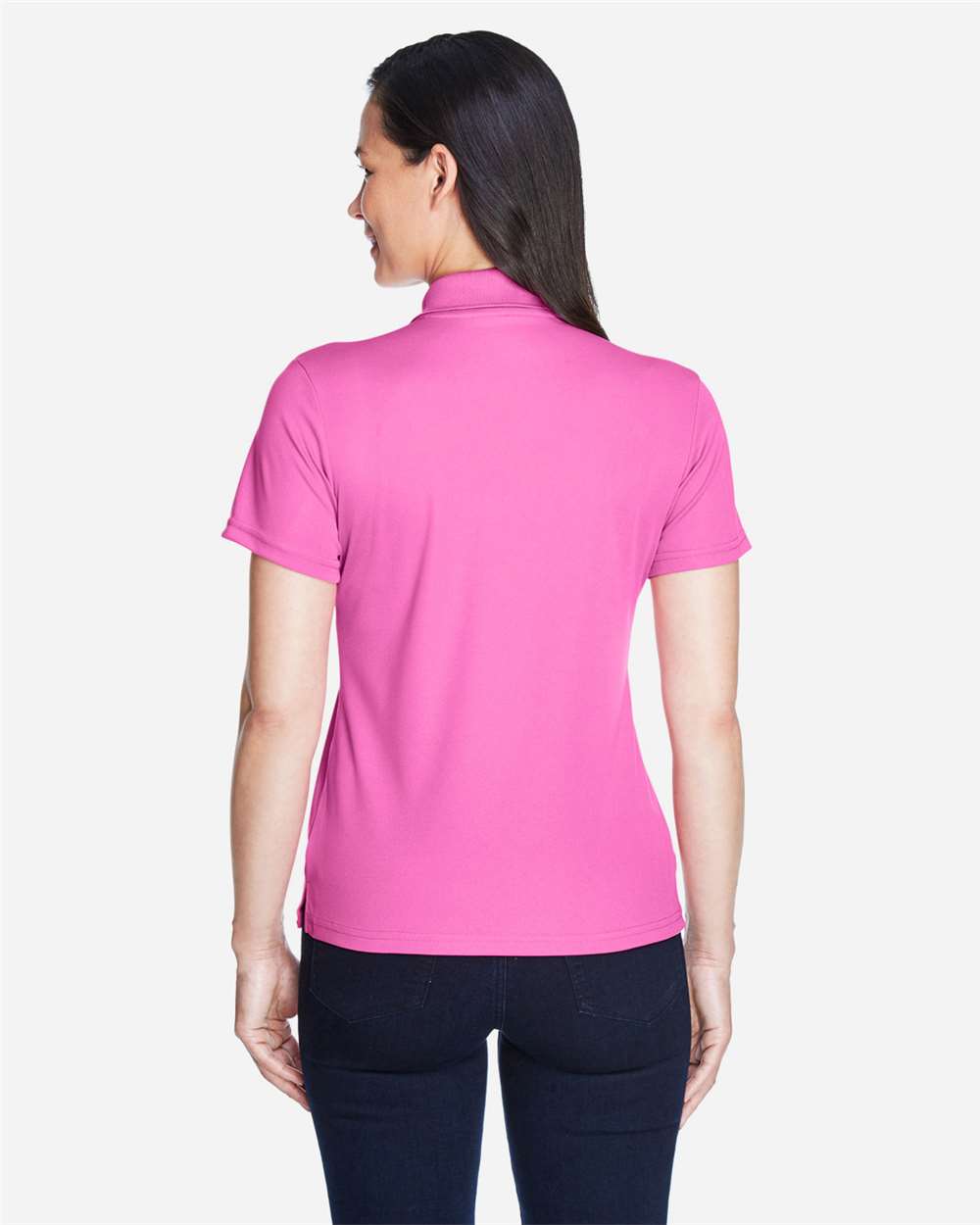 CORE365 78181 Charity Pink on model, back