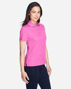 CORE365 78181 Charity Pink on model, side
