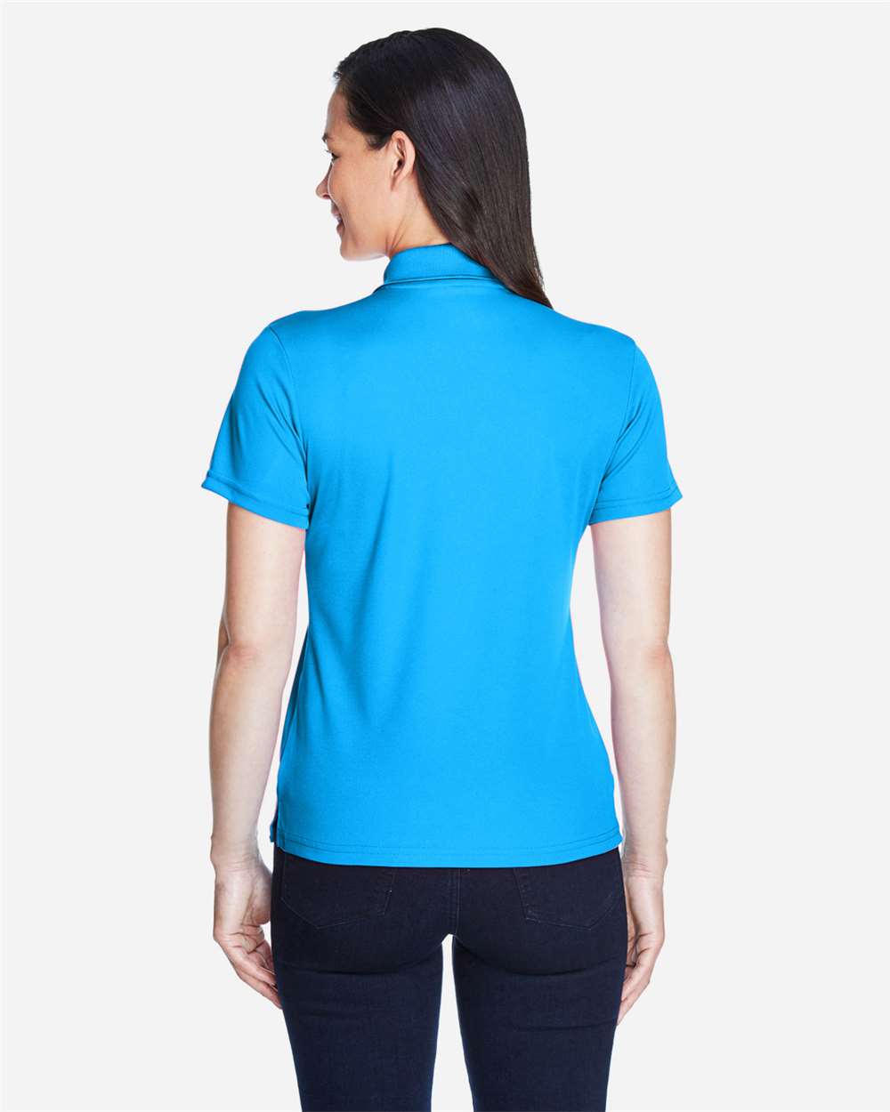 CORE365 78181 Electric Blue on model, back