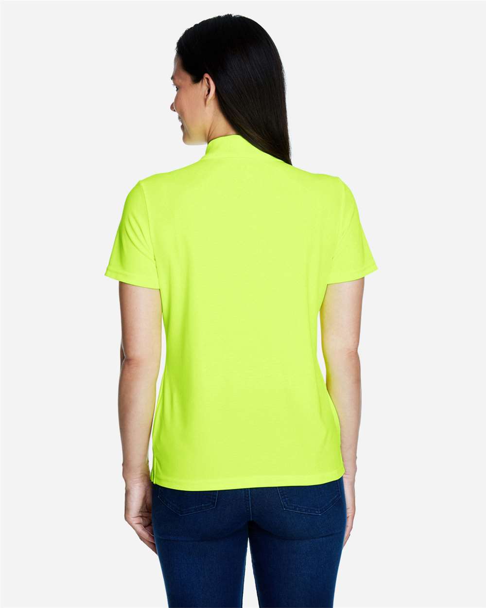 CORE365 78181 Safety Yellow on model, back