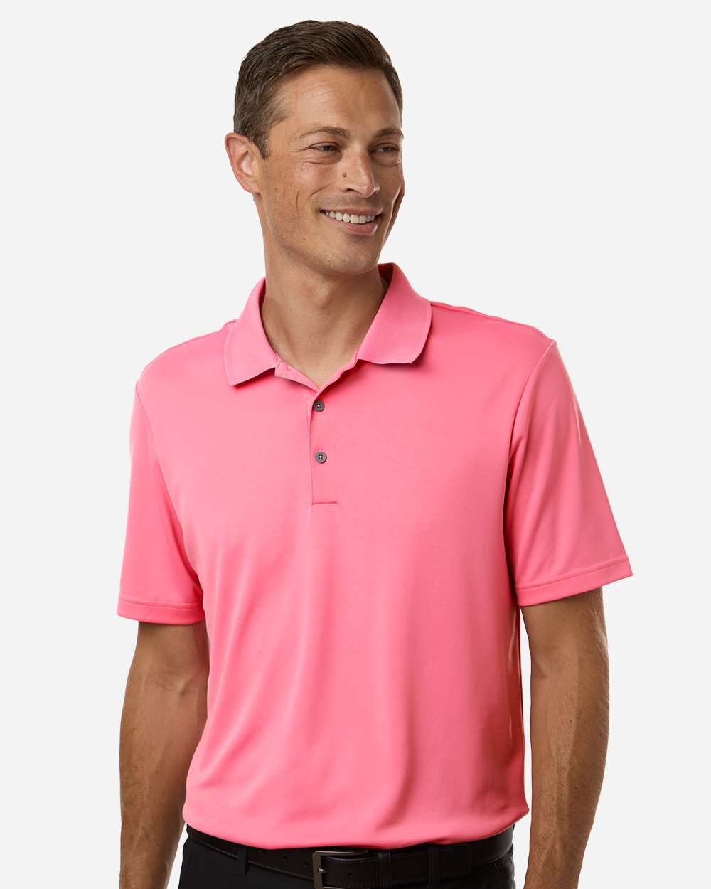 Adidas A230 Bliss Pink on model, front